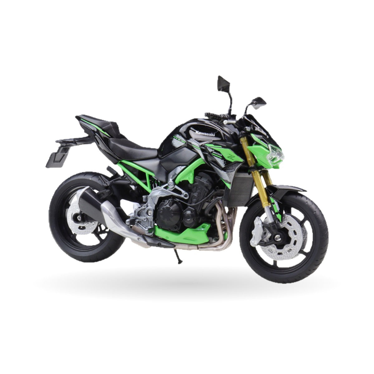 Kawasaki Z900 SE (2024) die-cast model, detail view 4