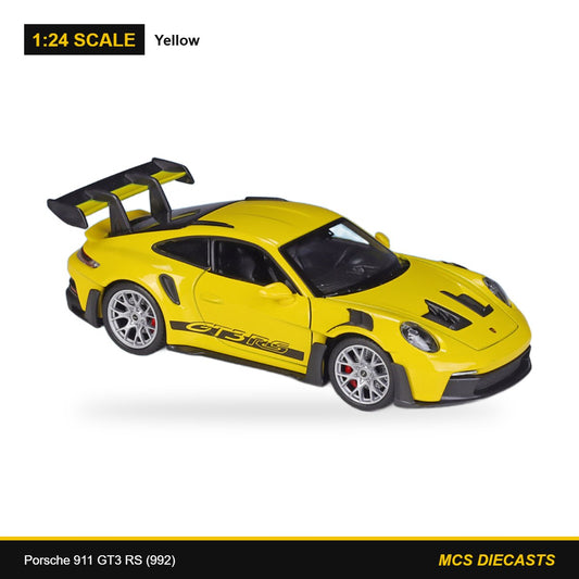 1:24 Porsche 911 GT3 RS (992) – Yellow