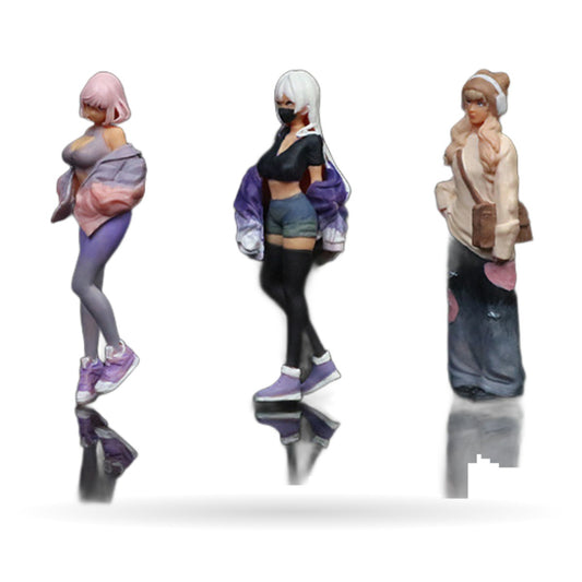 1:64 Cool Girls Figure Set