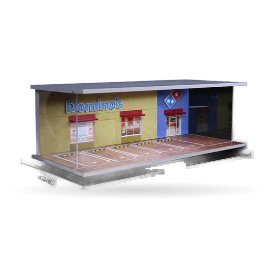 1:64 Street Food Shop Diorama with Lights