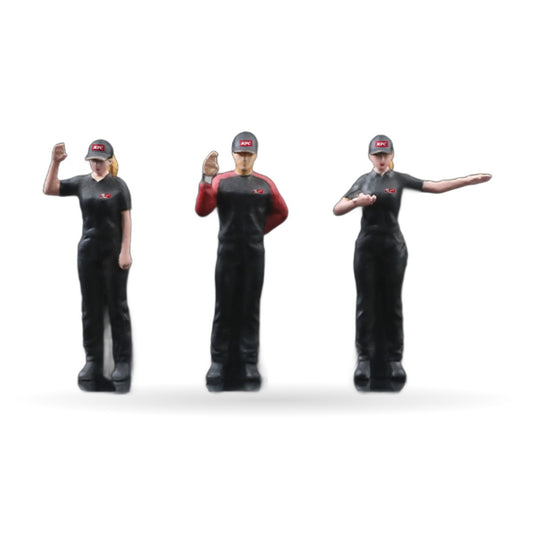 1:64 Fast-Food Crew Figure Set