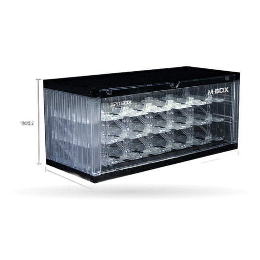 1:64 Clear Stacking Parking Rack with Lights