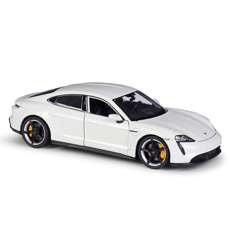 1:24 Porsche Taycan Turbo S Alloy Car Model Diecasts