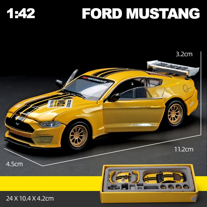 1:42 Scale 2018 Ford Mustang GT Super Racing Model Kit