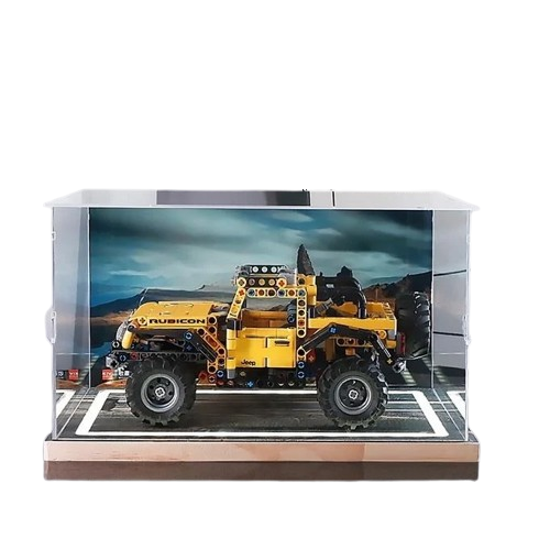 1:18 Transparent Acrylic Parking Lot for Stallion