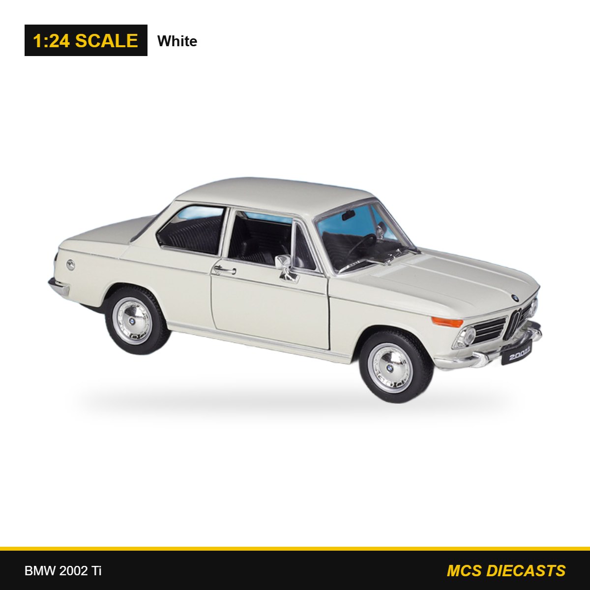 1:24 BMW 2002 Ti – White