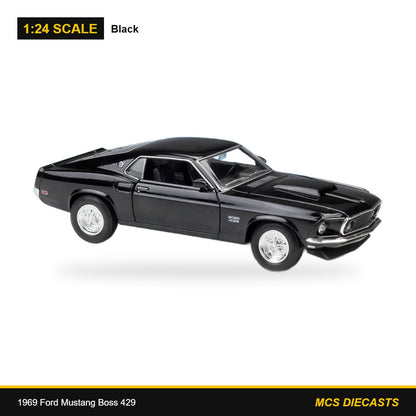1:24 1969 Ford Mustang Boss 429 – Black