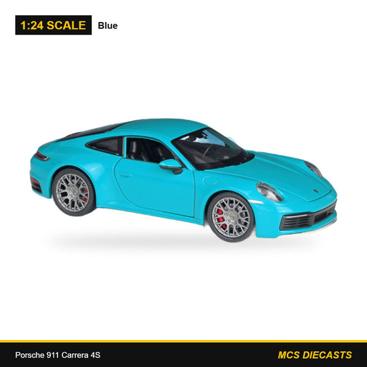 1:24 Porsche 911 Carrera 4S – Blue
