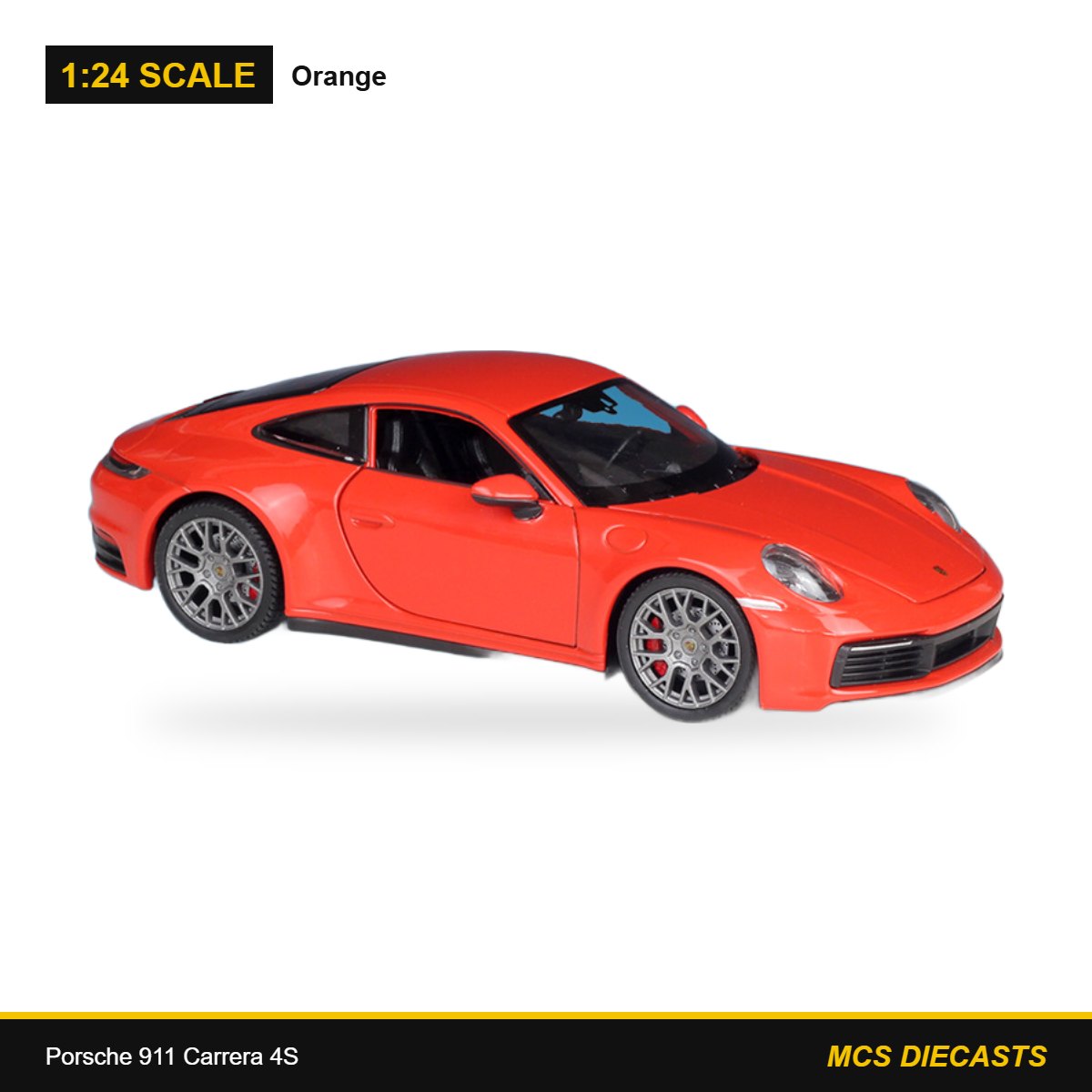 1:24 Porsche 911 Carrera 4S – Orange