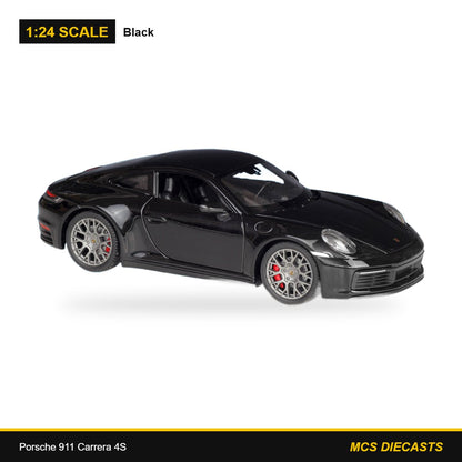 1:24 Porsche 911 Carrera 4S – Black