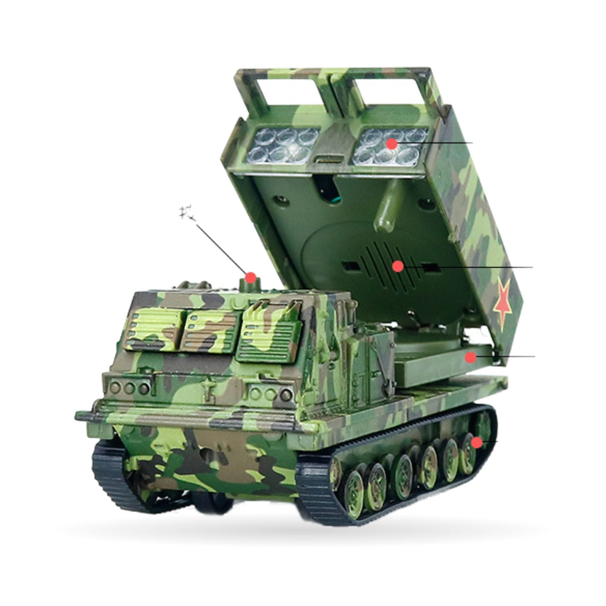 Military Vehicle Pull-back Collection