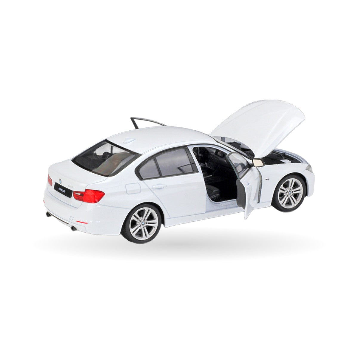 BMW 335i die-cast model, detail view 1