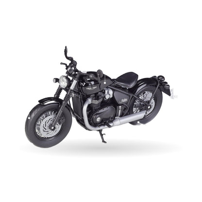 Triumph Bonneville Bobber die-cast model, detail view 1