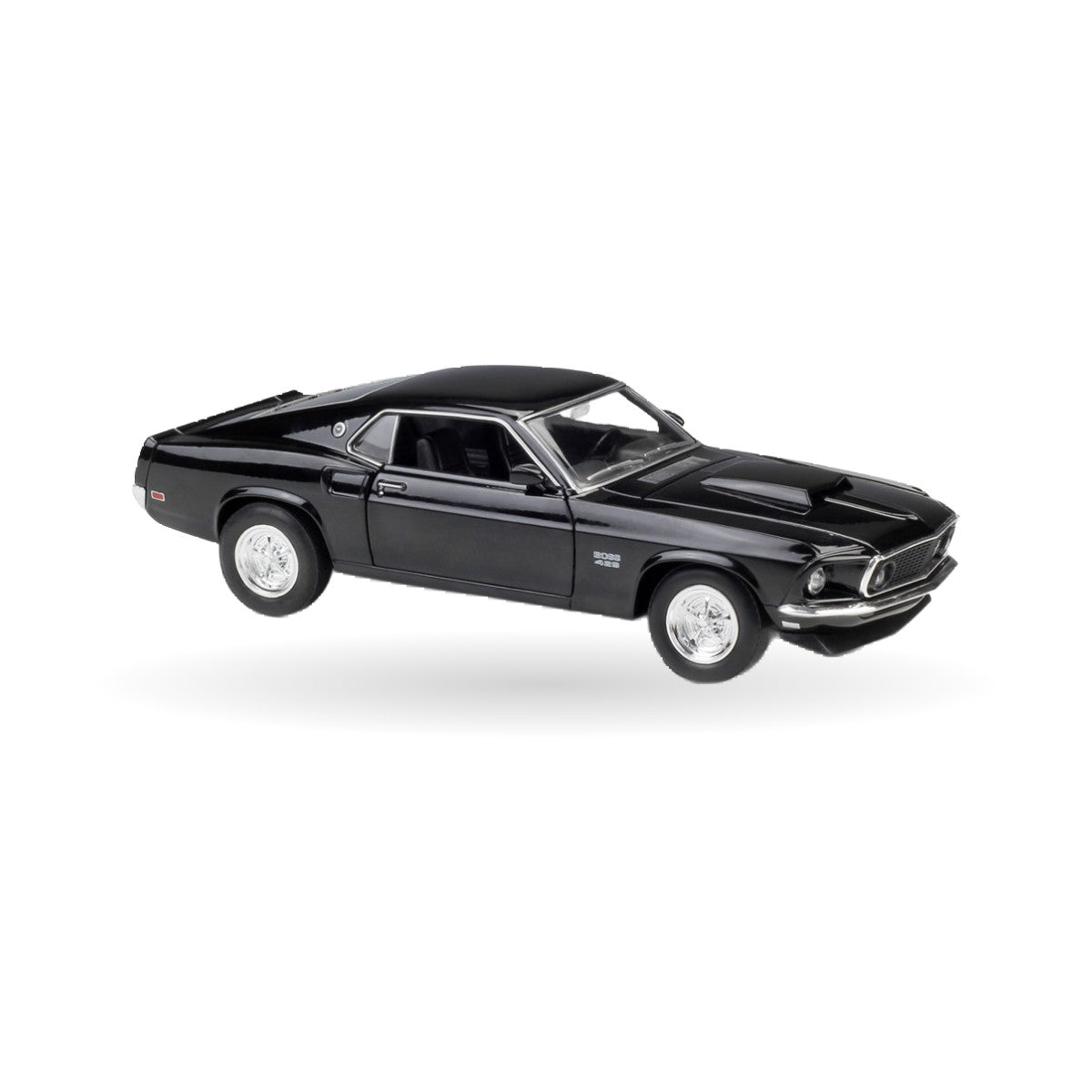 1969 Ford Mustang Boss 429 die-cast model, detail view 3