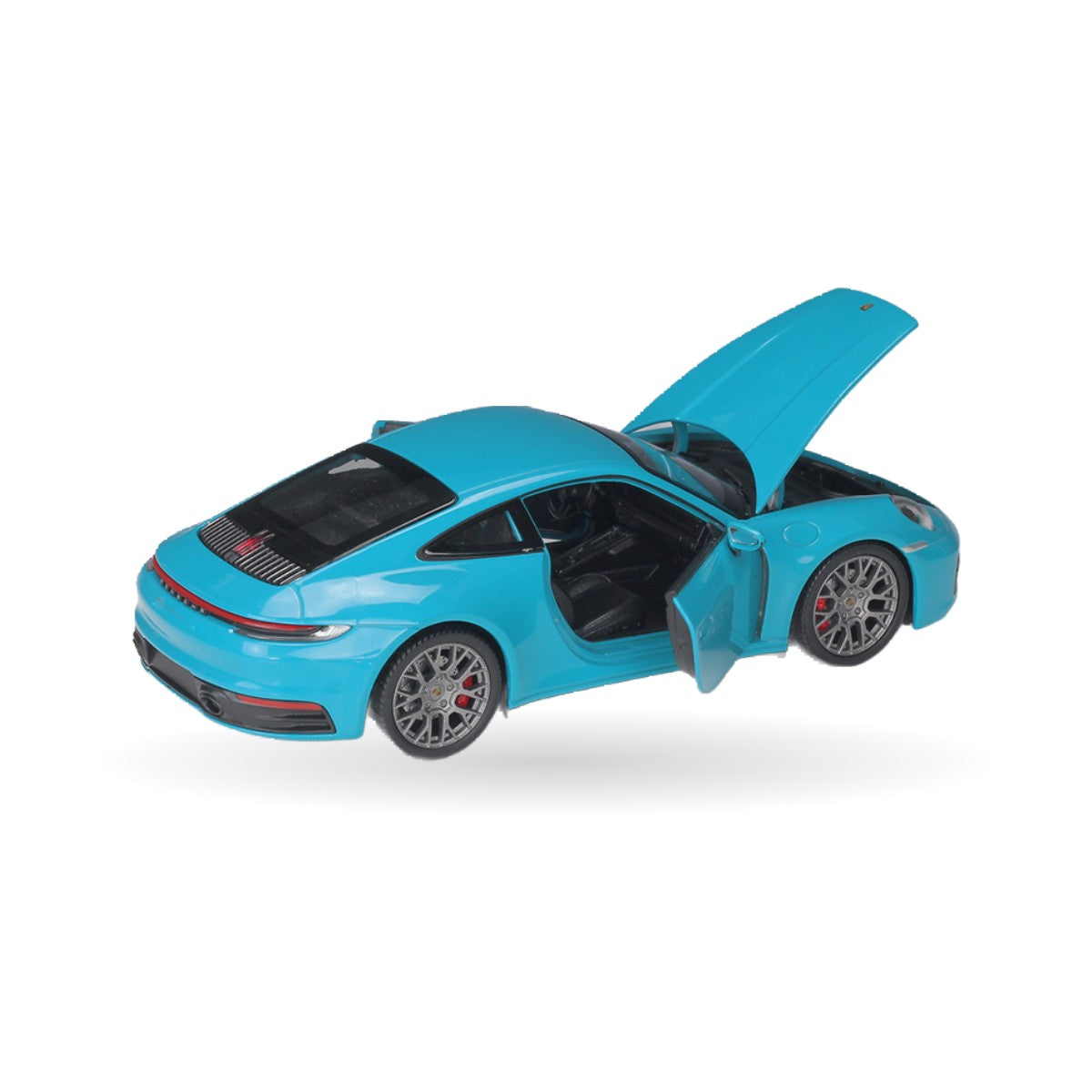 Porsche 911 Carrera 4S die-cast model, detail view 2