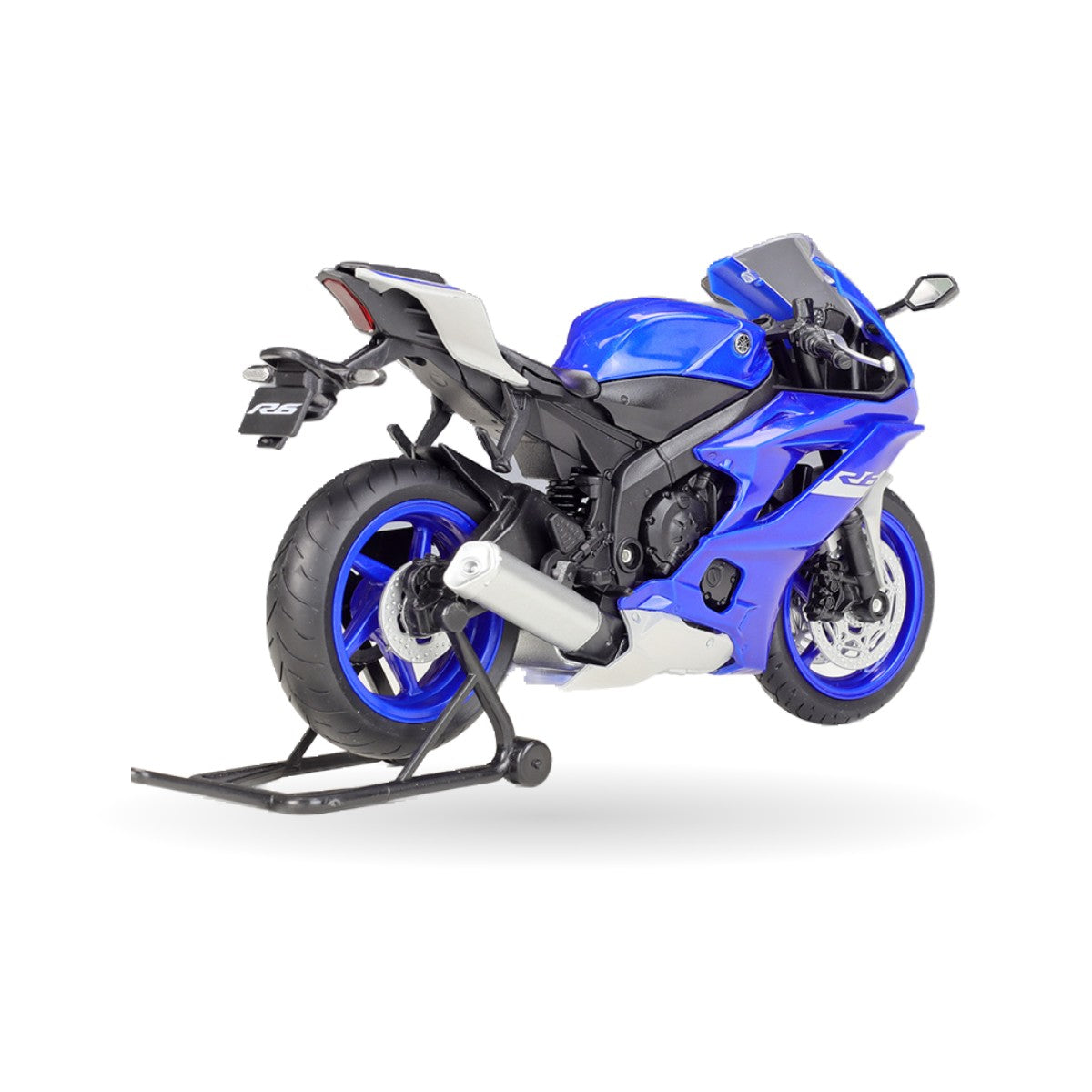 Yamaha YZF-R6 (2020) die-cast model, detail view 2