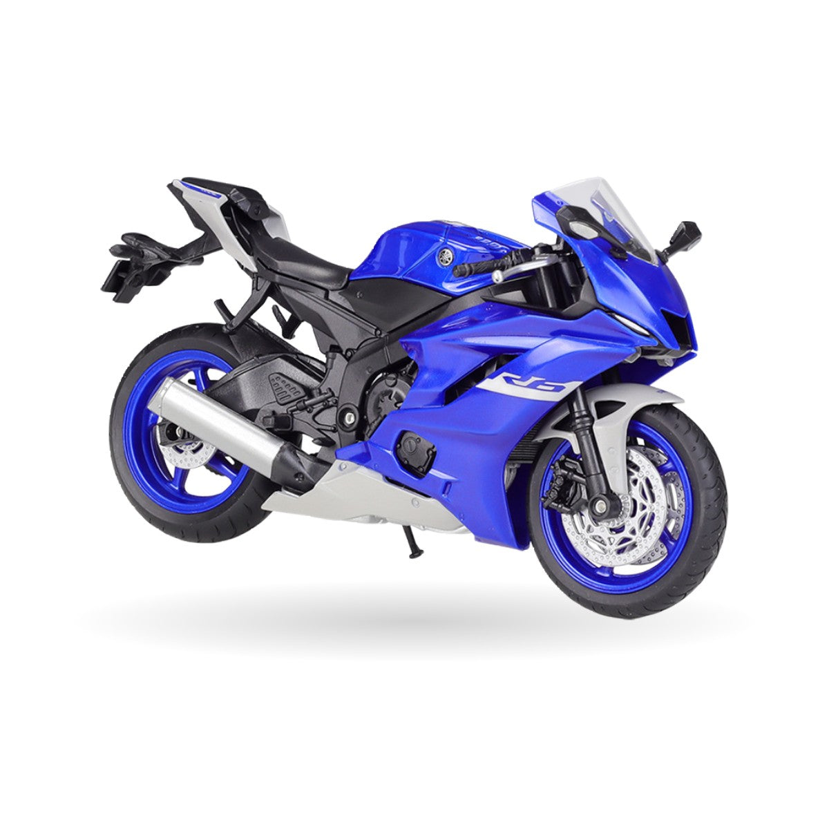 Yamaha YZF-R6 (2020) die-cast model, detail view 4