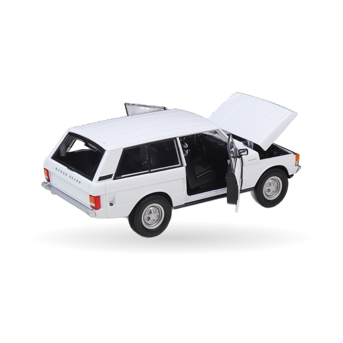 1970 Land Rover Range Rover die-cast model, detail view 1