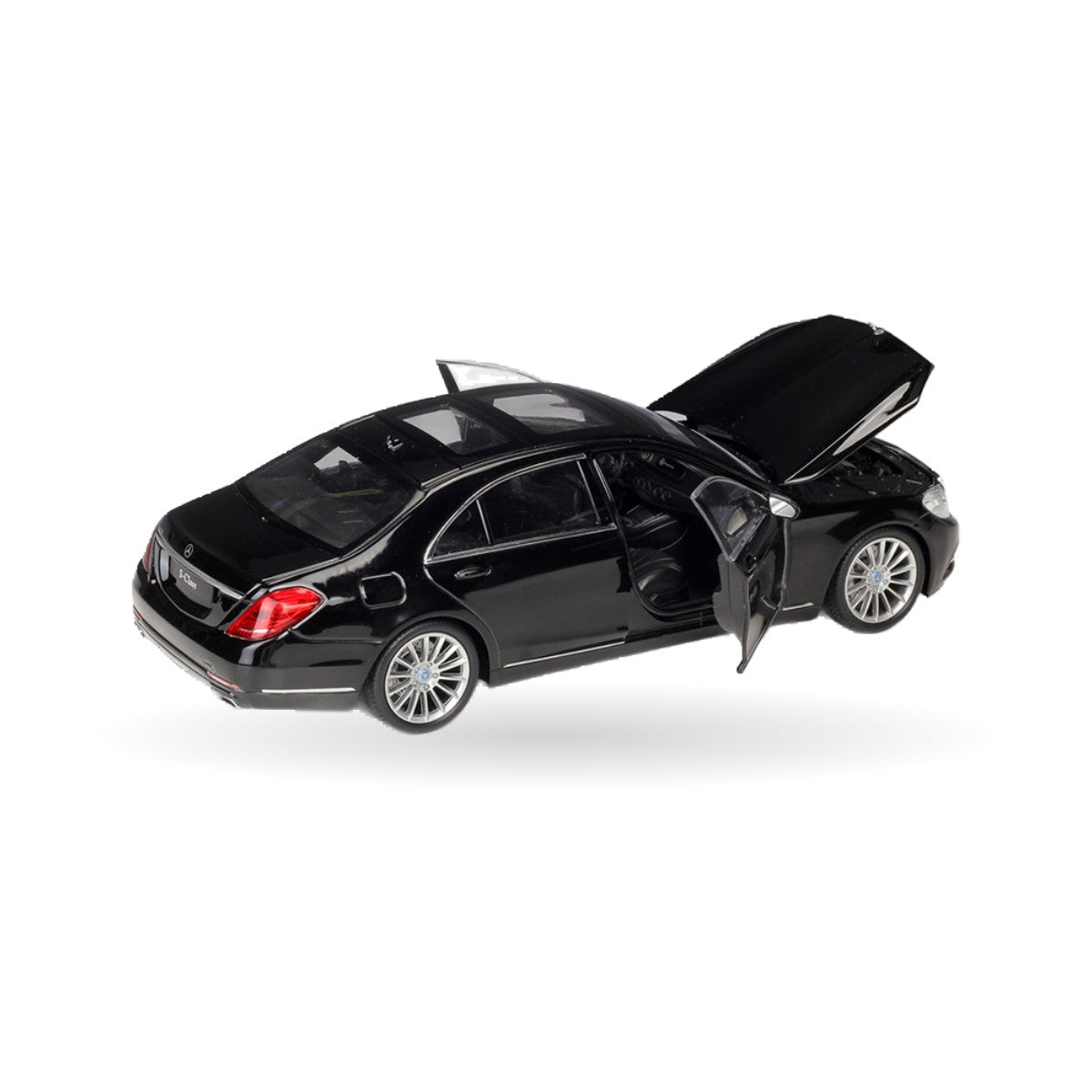 Mercedes-Benz S-Class die-cast model, detail view 2