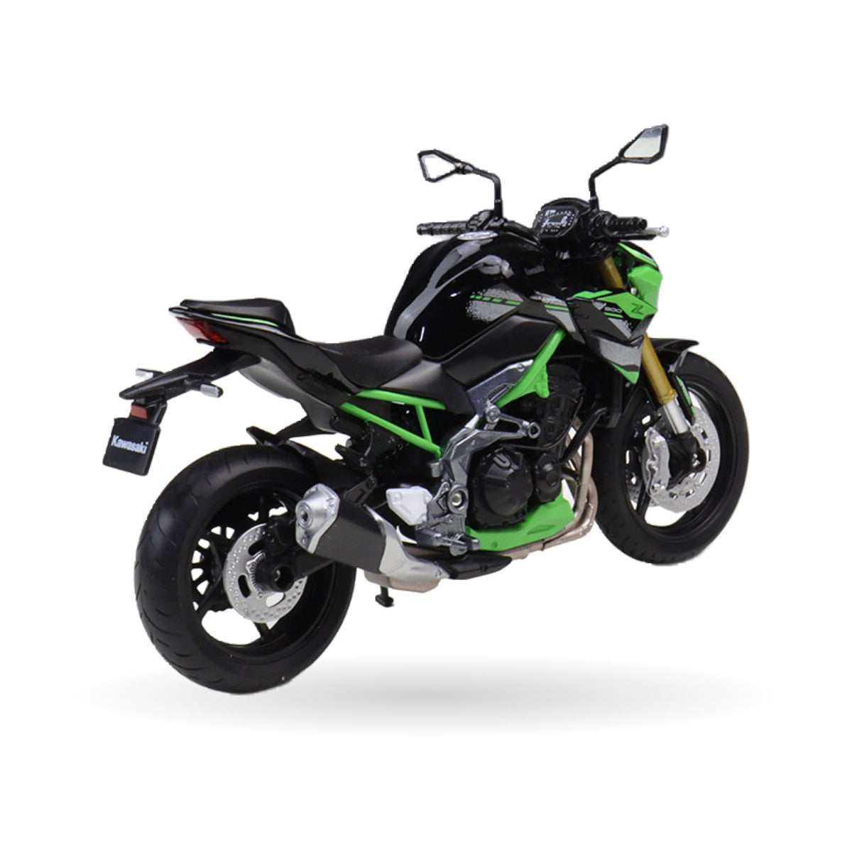 Kawasaki Z900 SE (2024) die-cast model, detail view 1