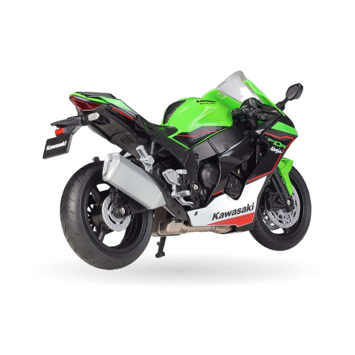 Kawasaki Ninja ZX-10R (2021) die-cast model, detail view 2