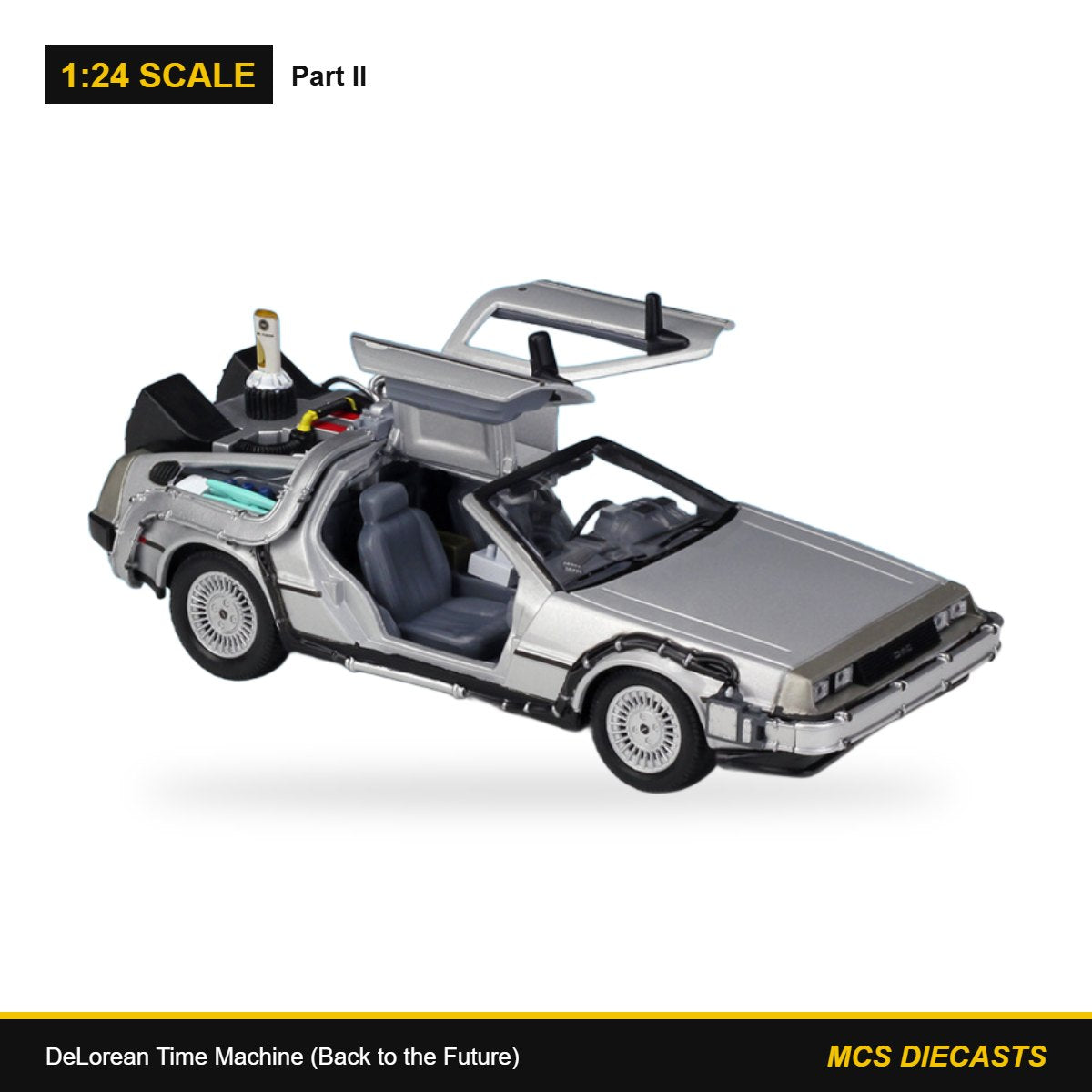 1:24 DeLorean Time Machine (Back to the Future) – Part II