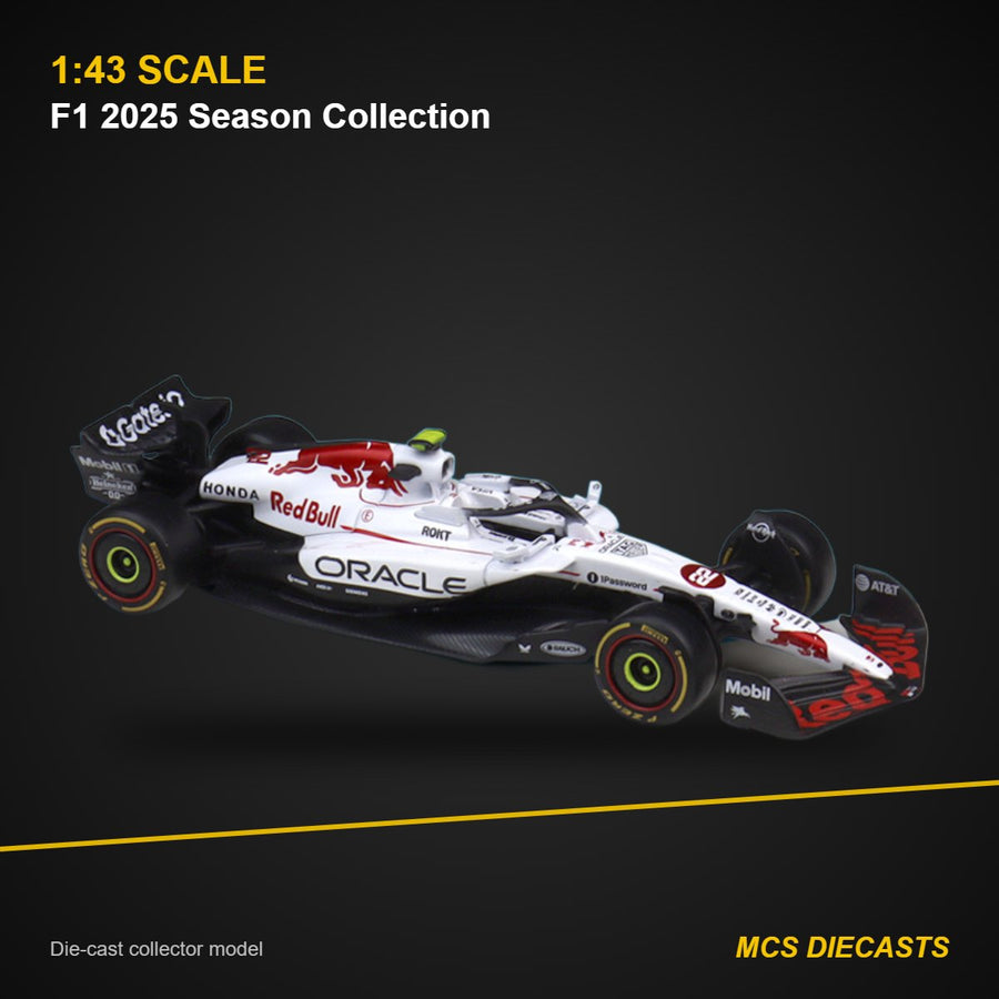 2025 F1 grid, 1:43