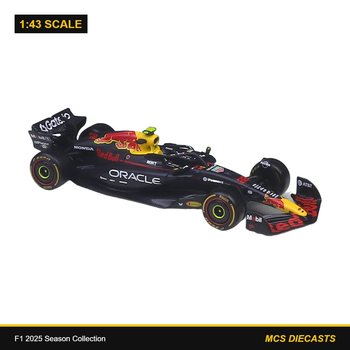 1:43 F1 2025 Season Collection – 2025 Oracle Red Bull Racing RB21 #22 Tsunoda Bahrain GP