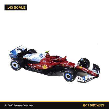 1:43 F1 2025 Season Collection – 2025 Ferrari SF-25 #44 Hamilton Miami GP