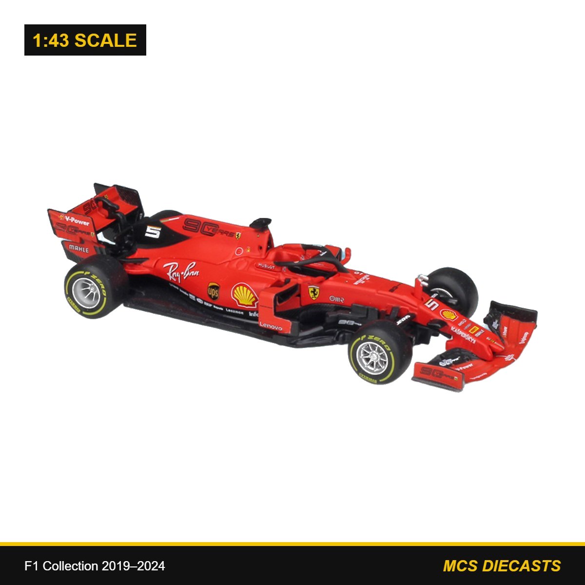 1:43 F1 Collection 2019–2024 – SF90 #5 (2019 Season)