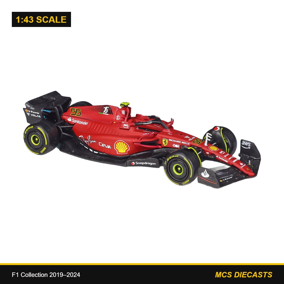 1:43 F1 Collection 2019–2024 – F1-#7555 (2022 Season)