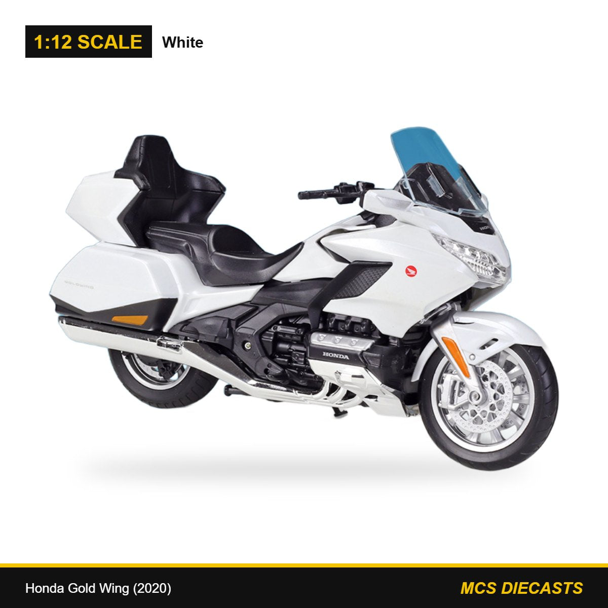 1:12 Honda Gold Wing (2020) – White