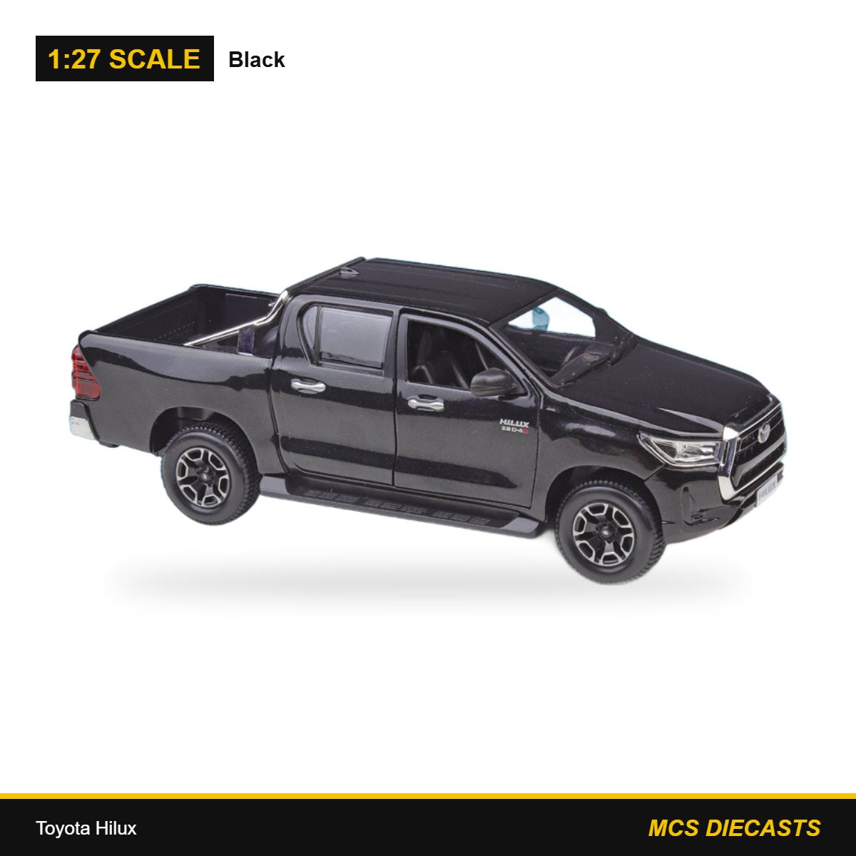 1:27 Toyota Hilux – Black