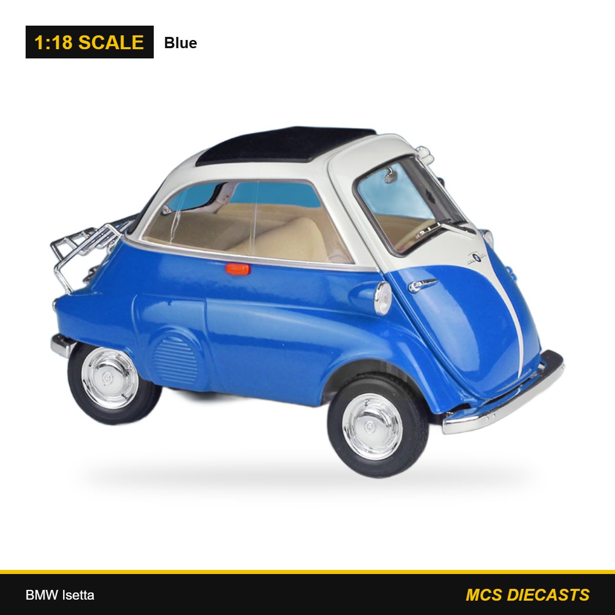 1:18 BMW Isetta – Blue