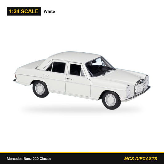 1:24 Mercedes-Benz 220 Classic – White