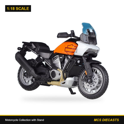 1:18 Motorcycle Collection with Stand – Harley-Davidson 2021 Pan America 1250 Orange
