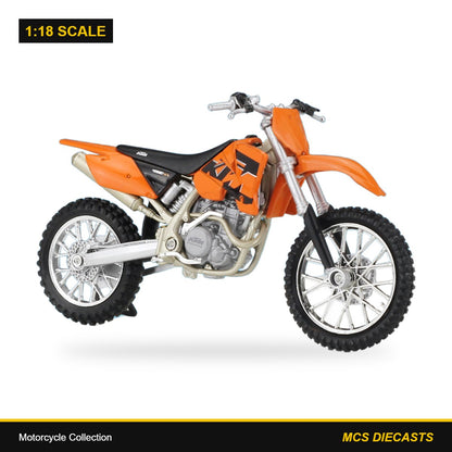 1:18 Motorcycle Collection – KTM 450 SX Racing Orange