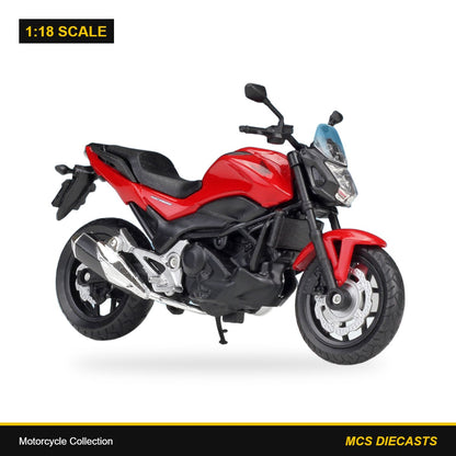1:18 Motorcycle Collection – 2018 Honda NC750S Red