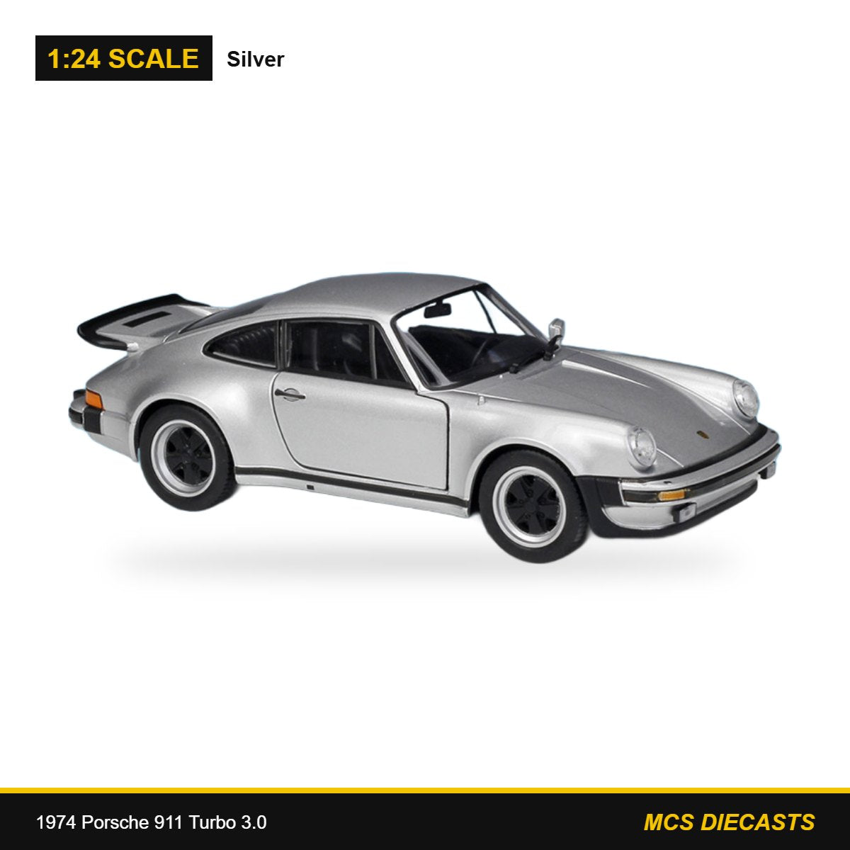 1:24 1974 Porsche 911 Turbo 3.0 – Silver