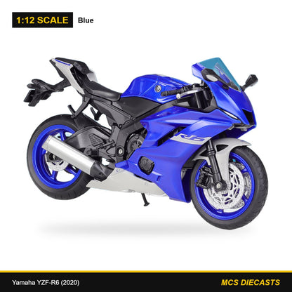 1:12 Yamaha YZF-R6 (2020) – Blue