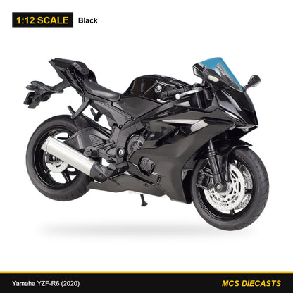 1:12 Yamaha YZF-R6 (2020) – Black