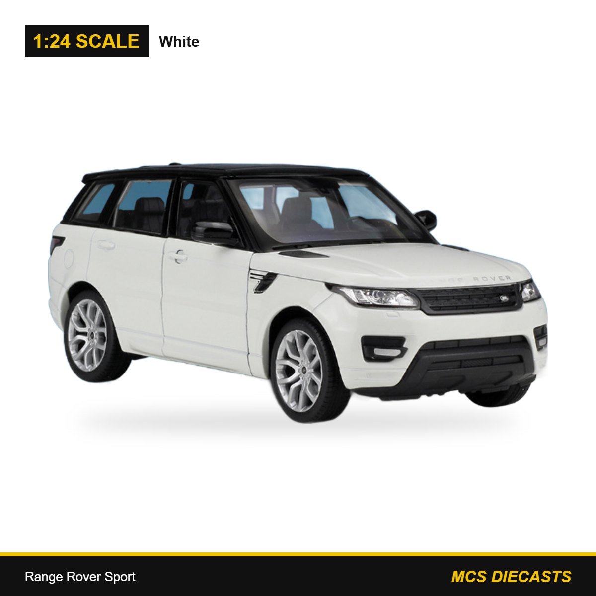 1:24 Range Rover Sport – White