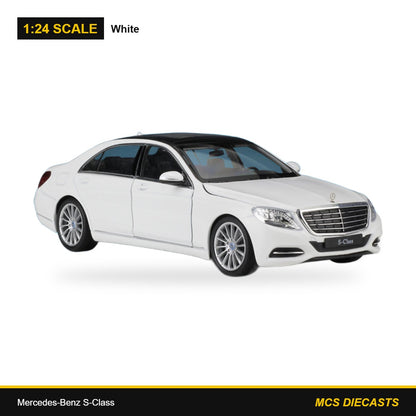 1:24 Mercedes-Benz S-Class – White