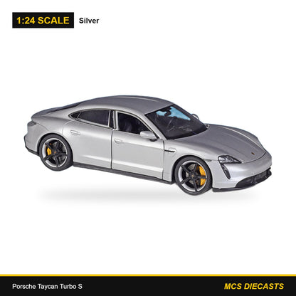 1:24 Porsche Taycan Turbo S – Silver
