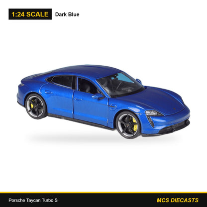 1:24 Porsche Taycan Turbo S – Dark Blue