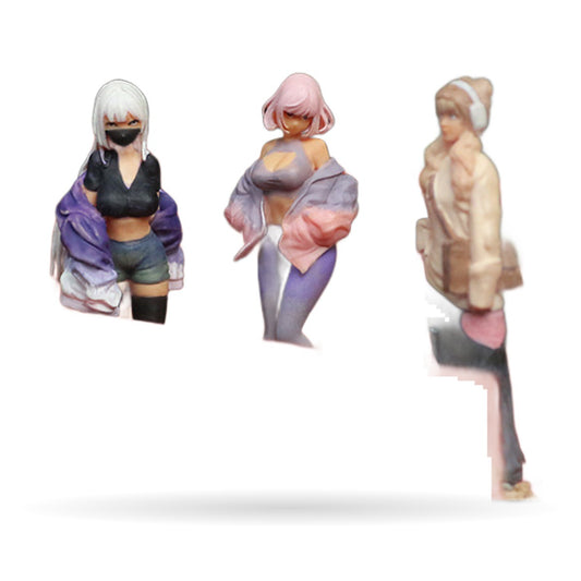 1:64 Cool Girls Figure Set