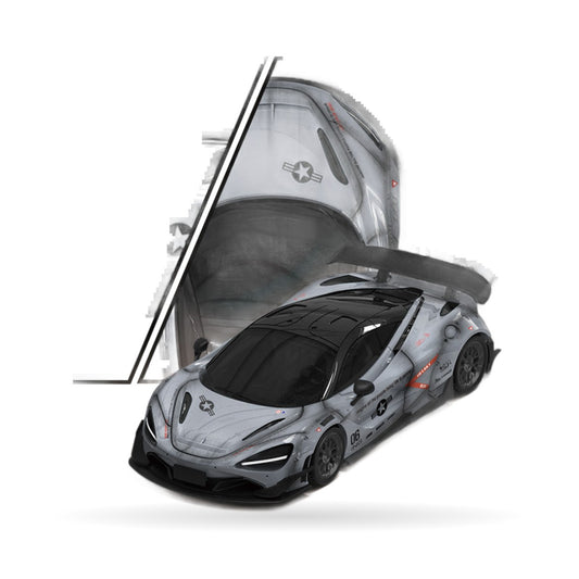 1:64 McLaren 720S Grey Shadow Livery