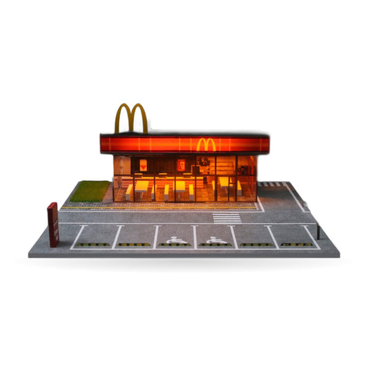 1:64 Fast-Food Crew Figure Set