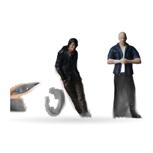 1:64 Street Racer Figure Set