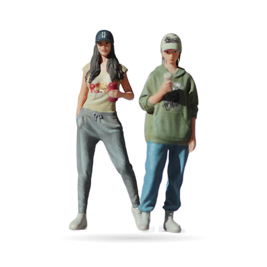 1:64 Best Friends Casual Figure Set